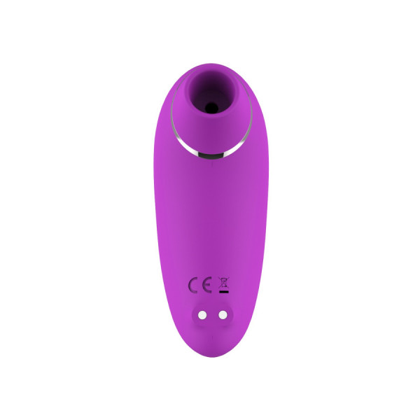 Vibromasseur clitoridien par embout de vibrations sur membrane violet USB 